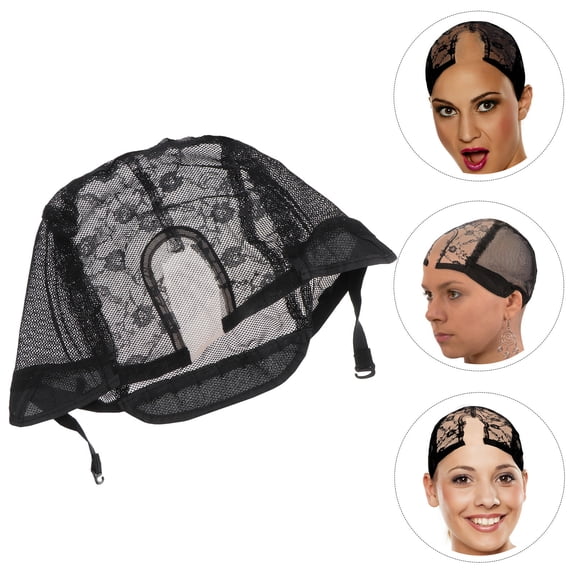 FESTFENDS Wig Making En U Ajustable Negro Ligero Y Resistente Para Uso En Pelucas