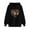 #01 Black, variant on Womens Hoodies Drawstring Hooded Sweatshirts with Pockets Long Sleeve Tops Floral/Hearts Printed Sweater Casual Fleece Lined Pullover Comfy Loose Fit Coats with Hood Womens Sweatshirtss Size 8-16