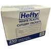Hefty Wrapped Cutlery Combo Packs (250 ct.) White