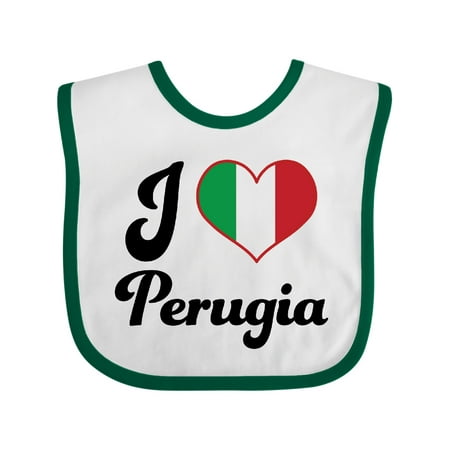 

Inktastic Perugia Italy Vacation Gift Baby Boy or Baby Girl Bib