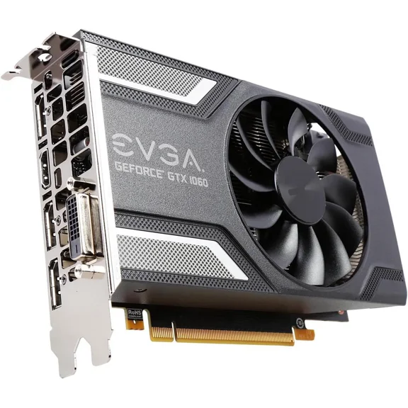 Open Box EVGA GeForce GTX 1060 SC 6GB GDDR5, ACX 2.0 (Single Fan) - 06G-P4-6163-KR