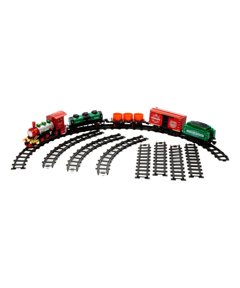 Dash Toyz Express Locomotive 15 Piece Battery Operated Toy Train Set w ...