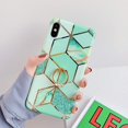 thumbnail image 6 of Compatible with iPhone XR Case,Marble Case Cute Fashion for Men Women Girls with 360 Degree Rotating Ring Kickstand Soft TPU Shockproof Cover Designed for iPhone XR 6.1" Green, 6 of 14