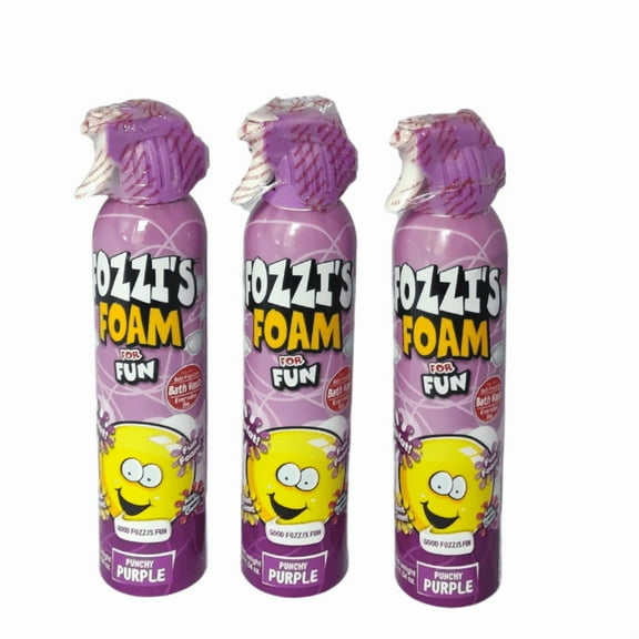 Fozzi's Foam - Punchy Purple - Grape 11.04 oz x 3 units