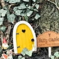 thumbnail image 1 of Visland Miniature Fairy Home Windows and Door, Fairy Garden Door Windows Ornaments,Tree Statues Mystical Door for Tree Trunk Yard Garden Decoration, 1 of 6
