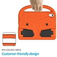 thumbnail image 3 of Tarise iPad 10th Generation Case for Kids 2022, iPad 10.9" Kids Girls Covers, EVA Foam Drop Protection Kids Proof Lightweight Rugged Handle Case Cover for iPad 10.9 inch 2022 (10th Gen), Orange, 3 of 8
