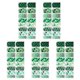 thumbnail image 1 of 5 Sheets DIY Clover Nail Art Sticker Self-adhesive Nail Tip Decal Safe Manicure Decoration for Women Girls (1#), 1 of 2