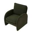 thumbnail image 6 of Gewnee Modern Sherpa Upholstered Accent Chair ,Leisure Comfy Single Sofa Chair for Living Room,, 6 of 12