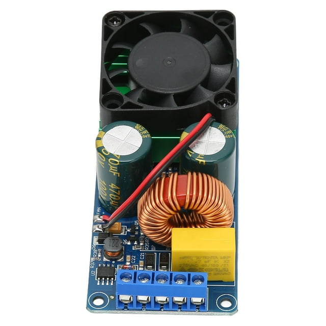 Placa Amplificadora De Potencia Alta Fidelidad Bling Bling Con Ventilador