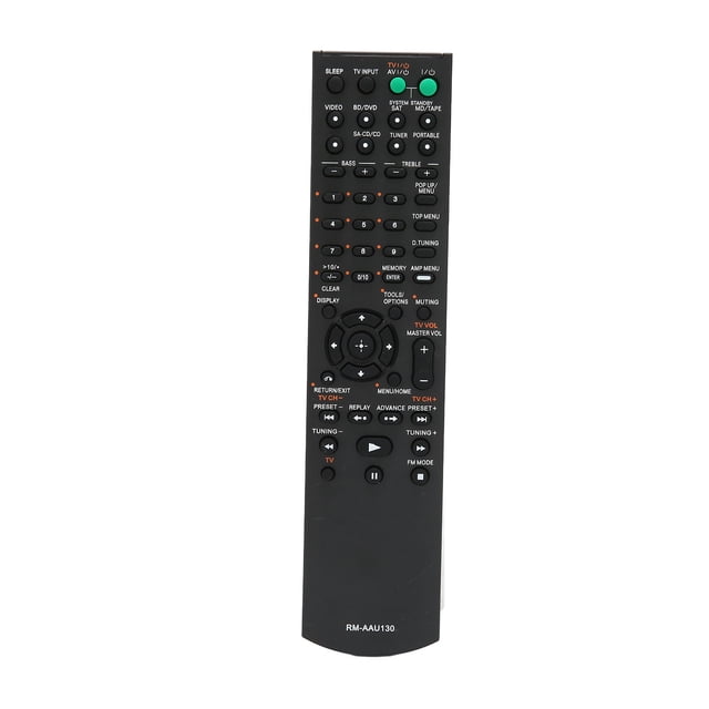Mando a distancia de repuesto Universal RMAAU130 aplicable para receptor de DVD A/V Sony STRKM7 STRDH800 STRK1600