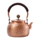 thumbnail image 3 of Tetera de cobre martillado para la ceremonia del té, tetera de kung fu retro duradera, para estufa Estilos A, 3 of 9