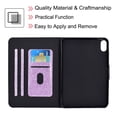 thumbnail image 6 of Case for iPad 10 2022, Allytech for iPad 10.9" 10th Gen, Slim Premium PU Leather Anti-Shock Drop Proof Non-Slip Stand Wallet Case with Card Holder for iPad 10th Generation 10.9 inch 2022, Purple, 6 of 6