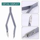 thumbnail image 5 of Watch Repair Tweezers Stainless Steel V-Type Spring Bar Tool for Adjusting and Servicing Timepieces, 5 of 5
