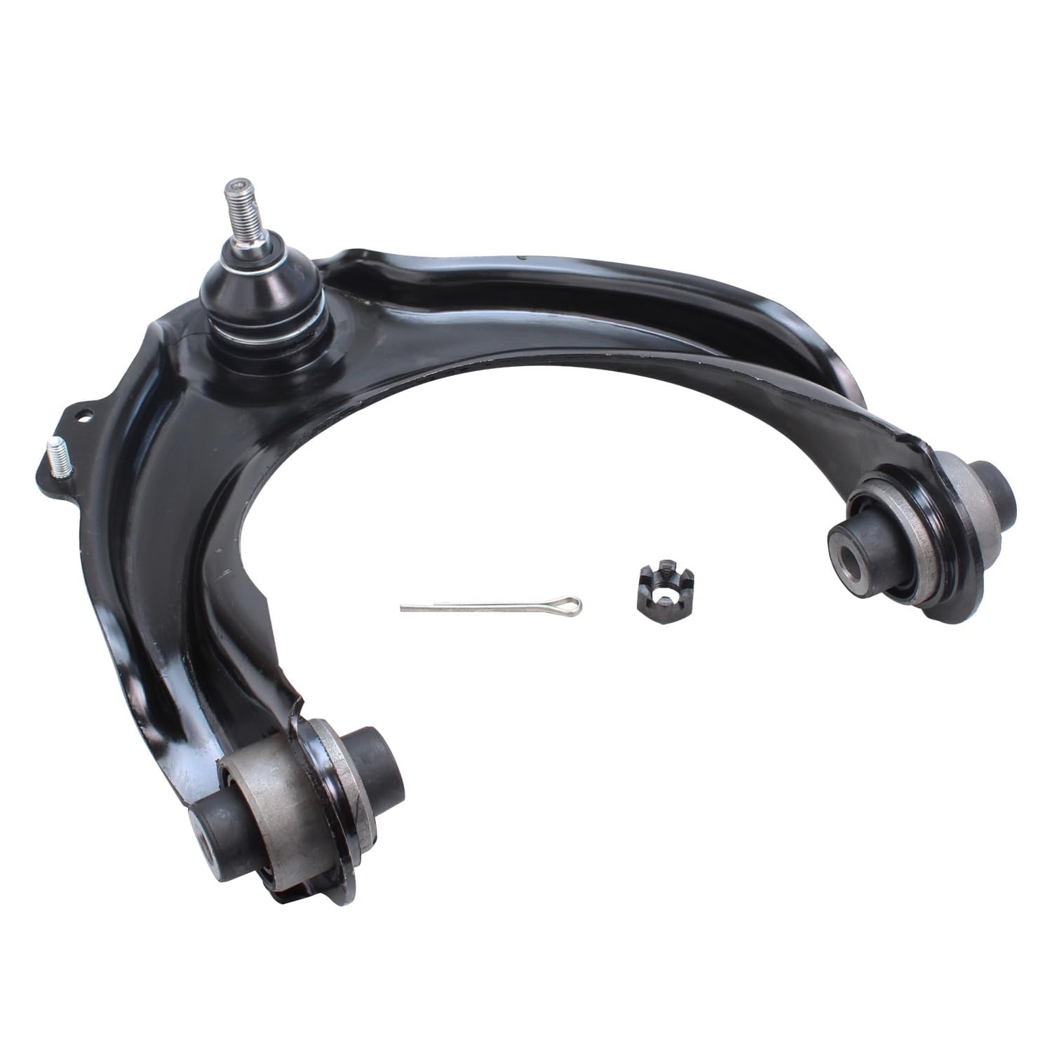 Detroit Axle - Front Right Control Arm for 03-07 Honda Accord, 04-08 Acura TSX, Upper Control Arm w/Ball Joint Assembly 2004 2005 2006 2007 Replacement
