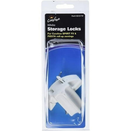 Planogram Storage Lock, White