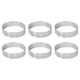 thumbnail image 1 of Moldes para Anillos de Pastel, Anillo Tarta Poroso Acero Inoxidable 6 Piezas, Molde Anillo de Pastel de Pastel Perforado, Anillo de Mousse de Pastel con Agujeros de 7 Cm, 1 of 5