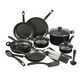 thumbnail image 1 of Bateria De Cocina ahorrador CINSA 21 Piezas De Aluminio Color Negro, 1 of 8