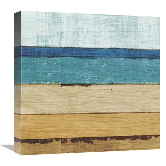 Global Gallery's 'Beachscape III' By Michael Mullan Stretched Canvas Wall Art