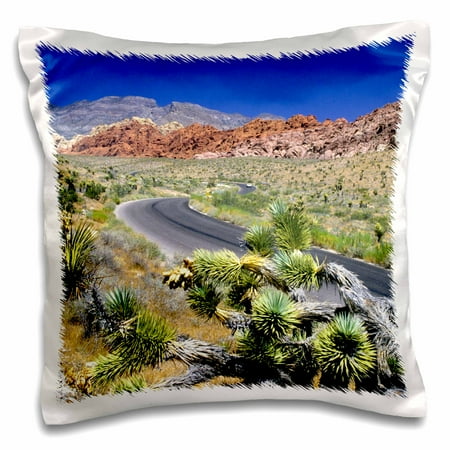 3dRose Red Rock Canyon, Las Vegas, Nevada - US28 MDE0008 - Michael DeFreitas, Pillow Case, 16 by 16-inch