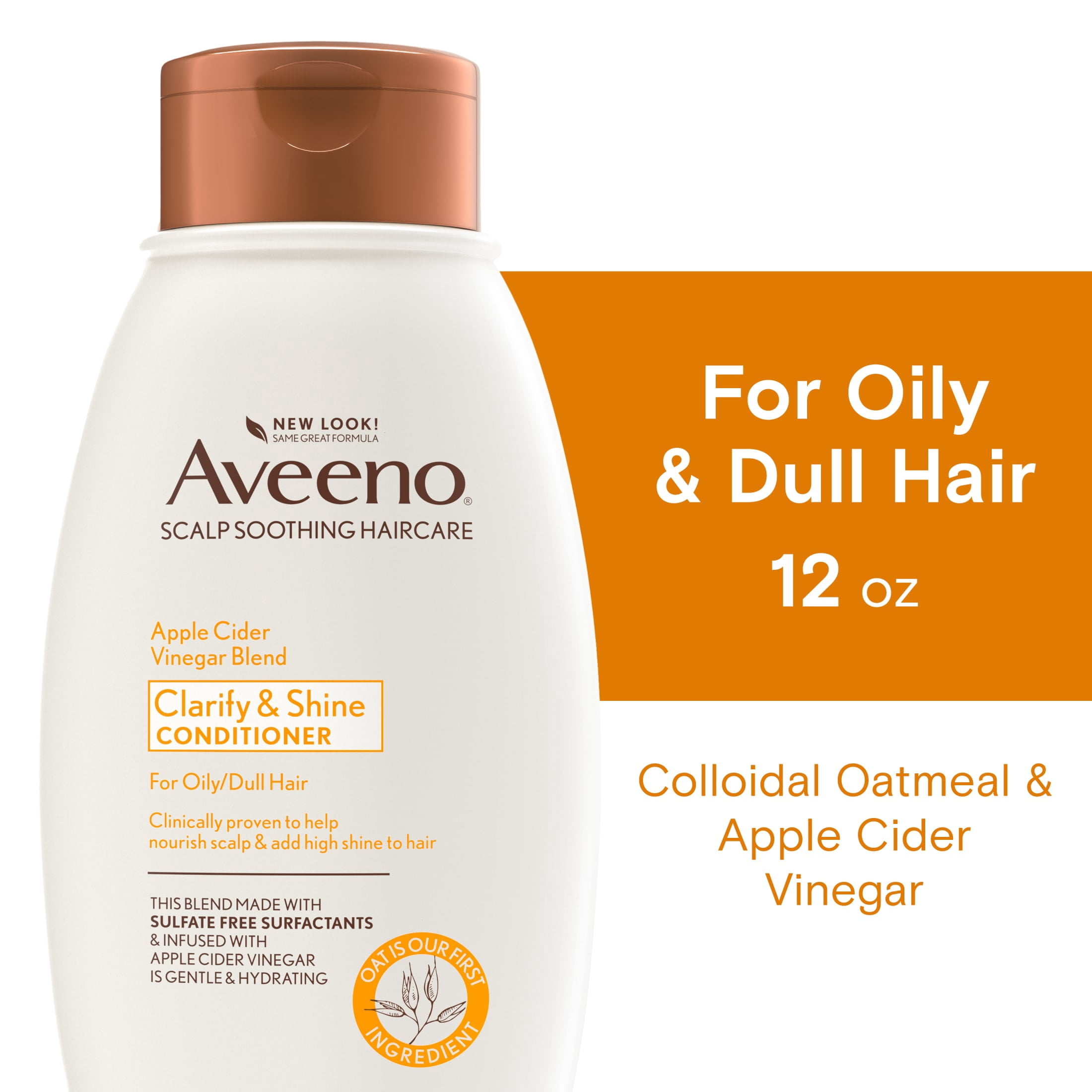 (4 pack) Apple Cider Vinegar Conditioner, Clarifying, Shine Boosting
