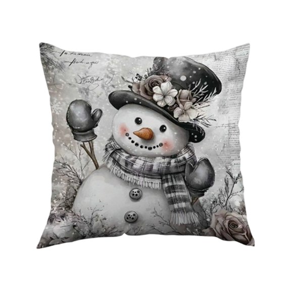 RBER Festive Holiday Decorative Cover Cushion For Sofa Armchair Bed Seasonal Home Throw Pillowcase