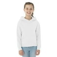 thumbnail image 1 of Jerzees Youth NuBlend Pull Over Hooded Sweatshirt, XL, White, 1 of 2