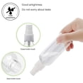 thumbnail image 3 of 60 Pack Fine Mist Mini Clear 30ml/1oz Spray Bottles with Pump Spray Cap,Refillable and Reusable Empty Plastic Bottles for Travel, Cleaning, Essential Oils, Perfume, 3 of 7