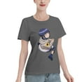 thumbnail image 2 of T-Shirt Basique à Manches Courtes pour Femmes Naruto Hinata, 2 of 6