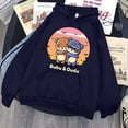 thumbnail image 3 of 2024 mujeres hombres ropa de calle gótica Kawaii Vintage sudaderas de dibujos animados divertido gráfico con capucha Bubu Dudu Y2k sudaderas con capucha estampadas ropa, 3 of 5