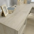 thumbnail image 3 of Sauder Pacific View Engineered Wood L-Shaped Desk in Chalked Chestnut, 3 of 23