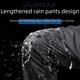thumbnail image 3 of Conjunto de pantalones impermeables para lluvia divididos para hombres y mujeres, antilluvia, para llevar, para motocicleta, ligero, de moda, poncho para vehículo eléctrico de cuerpo, 3 of 4