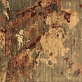 thumbnail image 1 of Ahgly Company Indoor Square Oriental Brown Industrial Area Rugs, 8' Square, 1 of 4