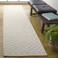 thumbnail image 2 of SAFAVIEH Vermont Jilliean Diamond Quatrefoil Runner Rug, Beige/Ivory, 2'3" x 9', 2 of 7