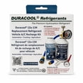 thumbnail image 3 of Duracool 12a Super Refrigerant Recharge Kit, for R-134a mobile air-conditioning AC Systems which contains 2 Cans Refrigerant, Charging Hose with Pressure Gauge & Quick Connect, Vent Thermometer, 3 of 5