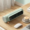 thumbnail image 4 of Ventilador Torre Portátil Enfriador Aire Escritorio Recargable Por USB 3 Velocidades, 4 of 9