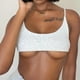 thumbnail image 4 of Top corto deportivo para mujer - Bralette sin tirantes de estilo urbano - Elástico en el pecho para entrenamientos de verano, 4 of 7