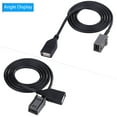 thumbnail image 4 of Car  Adapter, 60cm Car USB 2.0  In Adapter Cable Audio Extension Wire For 2009 Onward, 4 of 8