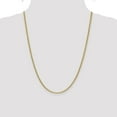 thumbnail image 2 of 14k Yellow Gold 2.40mm Anchor Mariner Chain Necklace 24", 2 of 6