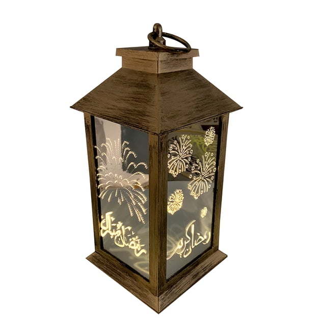 Eid Ramadan Mubarak Lantern Light Outdoor Hanging Decor