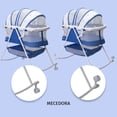 thumbnail image 4 of Cuna Moisés Para Bebé Aeiou P759 Bambineto Plegable Con Base Azul, 4 of 5
