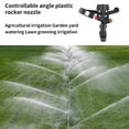 thumbnail image 6 of VALSEEL Plastic External Thread 360 Degrees Rotating Rocker Arm Sprinkler Water-saving Irrigation for Agricultural Gardens Gadgets for Home, 6 of 6