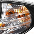 thumbnail image 6 of AKKON - For BMW E82 E88 1 Series Sport Coupe Halogen Type Black Bezel Dual LED Projector Headlights Lamps Pair, 6 of 7