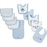 Gerber - 10 Piece Terry Bib & Burp Cloth