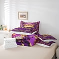 thumbnail image 6 of Feelyou Fashion Crown Bedding Comforter Set 7pcs, Couple Anniversary King Bedding Sets, 6 of 8