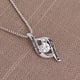thumbnail image 1 of Fiudx Elegante Collar de Diamantes, Joya Chic para El Día de La Madre, Ideal para Fiestas, Fácil de Mantener, Ideal para Cualquier Ocasión, Regalo Ideal para Mamá, Abuela y Nana, Colección de Accesor, 1 of 5
