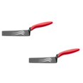 thumbnail image 1 of Oleegame 2PC Kitchen Utensils Set Stainless Steel Pizza Spatula Transfer Shovel Triangle Spatula Long Dish Spatula Frying Spatula Baked Pizza Transfer Tool, 1 of 4