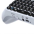 thumbnail image 4 of Teclado compatible con Bluetooth, diseño ergonómico, altavoz incorporado, minicontrolador, teclado inalámbrico, compatible con Ps5, 4 of 5