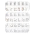 thumbnail image 1 of 3 Boxes Flatback Nail Rhinestones Charms Nail Stone Gems Jewels Decorations, 1 of 8