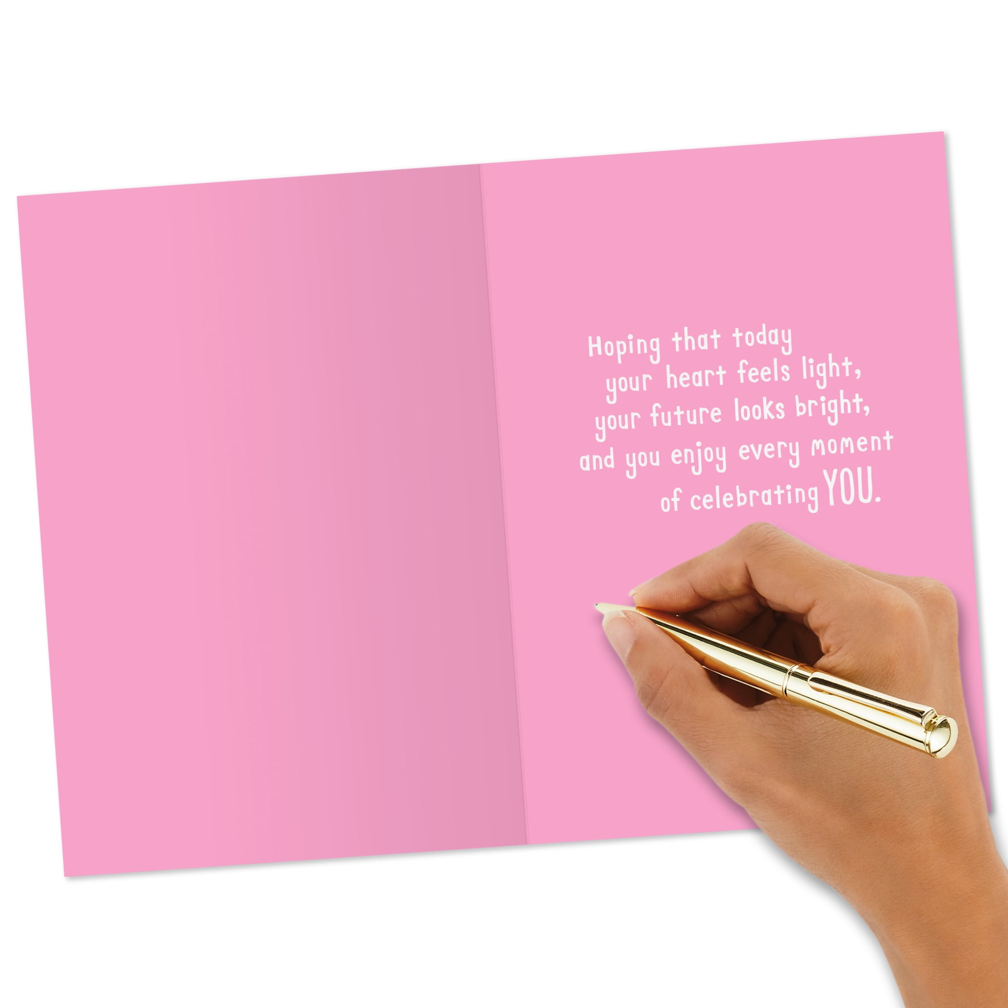 Hallmark Birthday Card (Light Bright Wishes)