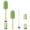 Green, variant on 4-in-1 Silicone Water Bottle Cleaning Brush Kit, Long Handle Straw Brush for Reusable Bottles, Mugs, Travel Cups, Glasses,Multi-Purpose Cleaning Tools Set(Green)